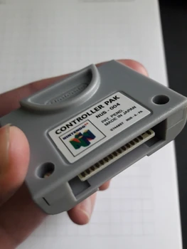 N64 Controller Pak Speicherkarte Hukommelseskort Erstatning for Nintendo 64 Pack (NUS-004) 100525