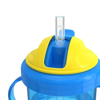 500ML Sikker BPA Free Kids, Cartoon Drikkevand Cup Halm Flaske Baby, Elkedel Fodring Tilbehør