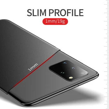 For Samsung S20 Ultra Slim Mat Tilfældet For Samsung Galaxy S21 S20 S10 S10e S9 S8 S7 S6 Kant Note 20 9 10 Plus Ultra Lite FE Dække 1000