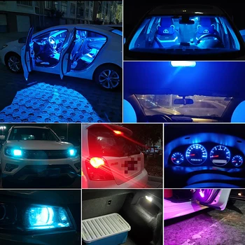 2 STK T10 Nye Super Lyse LED Bil Parkering Lys WY5W 168 501 2016-15 Auto Kile Dreje Side Pærer Bilen Læsning Dome Lampe