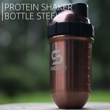 Tumbler Protein Pulver Container Shaker Flaske Fitnesscenter Shaker Til proteinpulver Blanding Trænings-og Motionscenter 700 ml Flaske