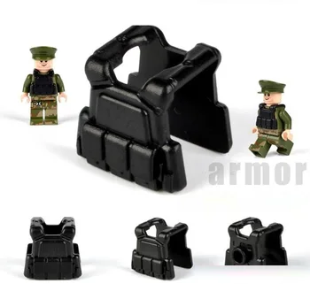 4style Taktisk Vest MOC Hær Swat Politi Militære Våben Playmobil City Tal Dele Oprindelige byggesten, Model Mini Legetøj