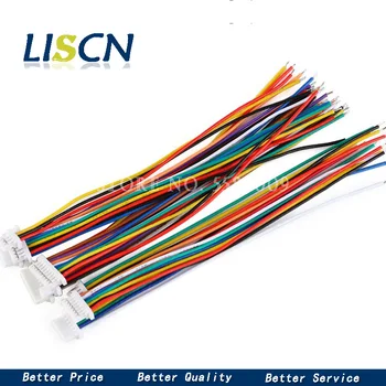5-10stk SH1.0 mm Wire Kabel-Stik DIY SH1.0 JSO 2/3/4/5/6/7/8 Pin Elektroniske Linje Enkelt Tilslutte Terminal Stik 28AWG 100mm