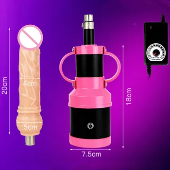 Automatisk Sex Machine Gun Med Dildo Kvindelige Mandlige Masturbator Vibrator Pumpe Sex Legetøj Til Voksne Mænd Kvinder I Skeden Anal