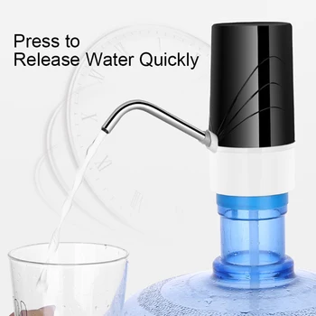El-Vand Dispenser Automatisk vandflaske Pumpe USB opkrævet carboy mini Flaske Vand Pumpe Auto Switch Drikke Dispenser