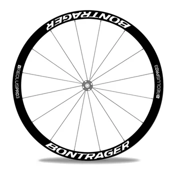 Cyklens fælg 700C hjul mærkat Road cykel klistermærker cyklus reflekterende hjul decal for bontrager pro 3