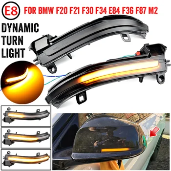 Side Spejl dynamiske indikator blinker LED-Signal Lys til BMW 1 2 3 4 X1 Serie F20 F21 F22 F23 F30 F31 F32 F34 E84 102420