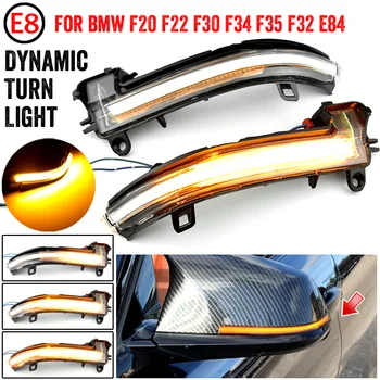 Side Spejl dynamiske indikator blinker LED-Signal Lys til BMW 1 2 3 4 X1 Serie F20 F21 F22 F23 F30 F31 F32 F34 E84