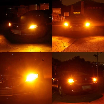 Biludstyr Bil Led Lys Canbus blinklyset Bremse LED-Lampe Omvendt 1156 P21W BA15S BAU15S PY21W T20 7440 Auto Illuminationer