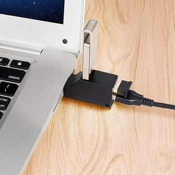 3 Port USB-Hub Mini USB3.0 i Høj Speed Hub Splitter-Boksen til Bærbare PC, U Disk Card-Læser til Mobiltelefoner
