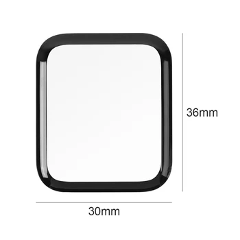 2 stk Skærm Protektor cover For Apple-Ur serie 6 5 4 3 SE 44mm 40mm iwatch Bløde Glas film til apple-ur tilbehør 102999