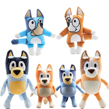 28Cm Nye Bløde Hunden Bingo Plys Legetøj Tegnefilm Film Toy Blue Bingo Proppet med Overdådige Gaver til Børn 103788