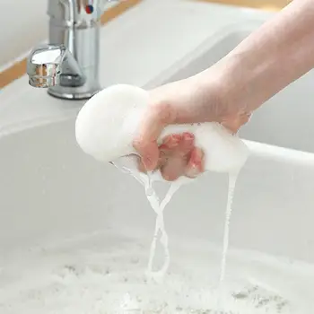 Køkken Tilbehør Lange Håndtag Børste Viskelæder Svamp Diy Rengøring Svamp Til Opvask Køkken Toilet Badeværelse Vask Rengøring