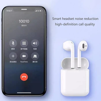 I7S TWS Bluetooth-5.0 Hovedtelefoner Trådløse Hovedtelefoner Stereo Headset Sport Earbuds med Mic-Afgift Boks Til iPhone Xiaomi &Alle Telefon 10543