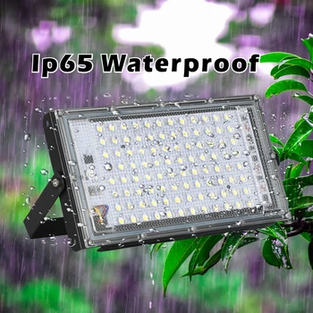 Led Spotlight AC220V Udendørs Projektør Projektør IP65 Vandtæt 30W-50W 100W LED Gade Lampe Landskab Lys 105525