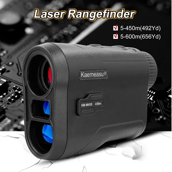 Laser Afstandsmåler 450/600M LCD Digital afstandsmåler Golf Afstandsmåler Monokulare Range Finder Vinkel, Hastighed, Højde, Måling af Værktøj