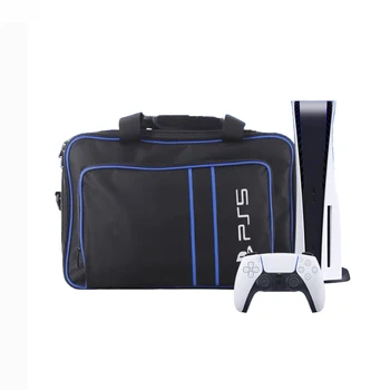 PS5 Travel Bag Taske til Opbevaring PS5 Bærbare Bære Beskyttende Sag PS5 Konsol Lærred Skulder Taske Håndtaske Lærred Sag