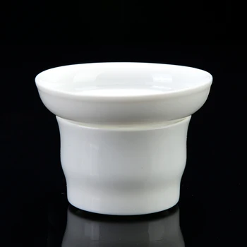 Keramiske Te-Filter for Te-Ceremoni Kinesiske Teaset Hvidt Porcelæn, Te Lækage Tilbehør 106826