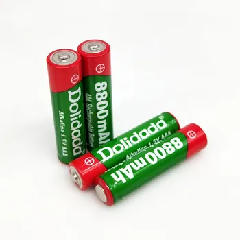 Dolidada Nye AAA-batteri 1,5 V 8800mAh genopladeligt batteri til Fjernbetjening Legetøj lys Batteri+1stk 4-celle batteri oplader 10739