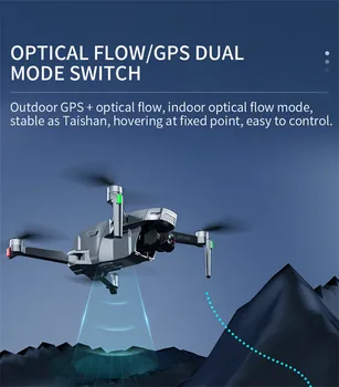SG907 MAX Tre-Akse Gimbal Drone GPS 4K HD Dual Kamera Antenne Fjernbetjening Automatisk Reparation Enkelt Og Dobbelt Batterier