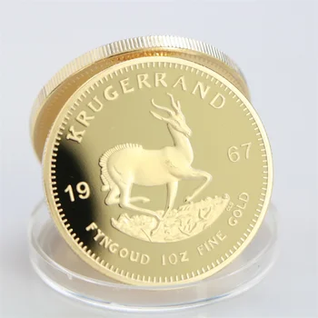 Nye Sydafrika, Saudi-Afrika Krugerrand Guld Mønt Paul Kruger Collectible Mønter 107995