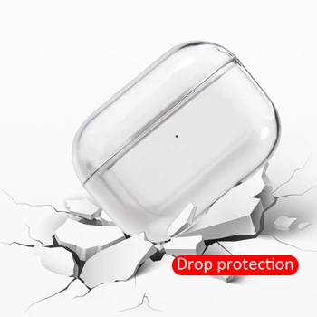 PC Hard Shell Øretelefon Sag For Airpods Pro Beskyttende Dække Anti-slip Bluetooth Headset Oplade Max Protectior For Airpod 3