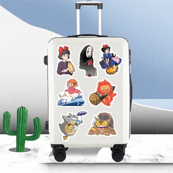10/50STK Hayao Miyazaki-Tegnefilm Animationsfilm Spirited Away Mærkat For Børn Pvc Skateboard Bagage Sagen Hjelm Bærbar Decals Møbler