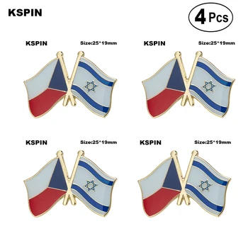 Israel & KURDISTAN Badge Revers Pin-Brocher Pins Flag badge Broche Badges 108887