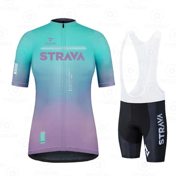 2021 Pro Cycling Tøj til Kvinder, der Passer Team Mountainbike Beklædning Anti-UV-Cykel Bære kortærmet Trøje Sæt Ralvpha 109110