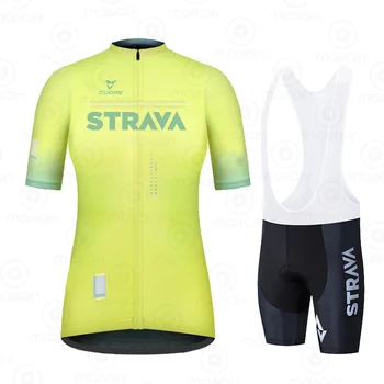 2021 Pro Cycling Tøj til Kvinder, der Passer Team Mountainbike Beklædning Anti-UV-Cykel Bære kortærmet Trøje Sæt Ralvpha