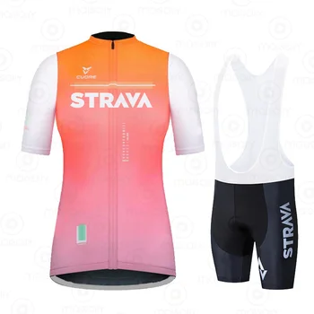 2021 Pro Cycling Tøj til Kvinder, der Passer Team Mountainbike Beklædning Anti-UV-Cykel Bære kortærmet Trøje Sæt Ralvpha