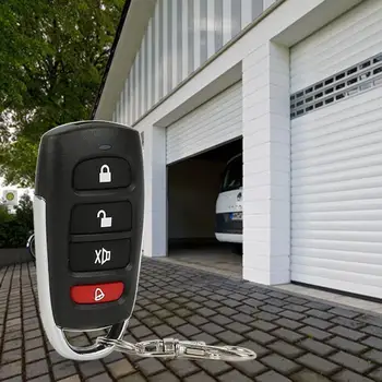 Nye 433mhz Universal Bil Fjernbetjeningen Smart Elektrisk Garage Døren Udskiftning Kloning Copy Cloner Fjernbetjening Smart Home 109134