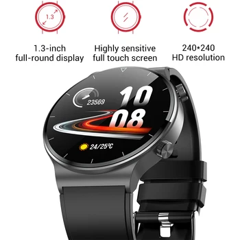 Smart Ur til Mænd 2021 IP68 Vandtæt GT2 Smartwatch Kvinder Brugerdefineret opkald Oprindelige C12 for Huawei Ur GT 2 Pro GT2 Pro Android, IOS