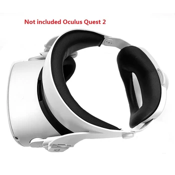 Hoved Justerbar Rem for Oculus Quest 2 VR Halo Rem Stigning Støtte Forcesupport for Oculus Quest2 Tilbehør