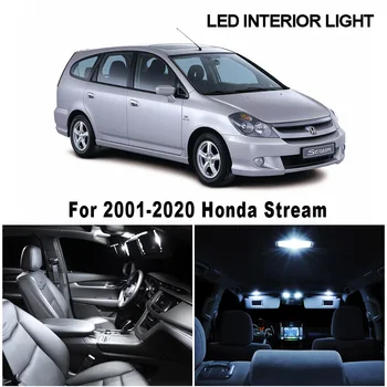10stk Canbus Ingen Fejl Indvendige LED-Dome Kort Reading Light Kit Til Honda Stream i II 1 2 2001-2020 Auto Lampe Bil Tilbehør 111241