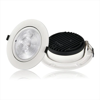 Høj kvalitet LED-ultra-tynd COB spotlight 5w7w10w20w30w40w indbygget 12v 24v loft lampe indendørs belysning