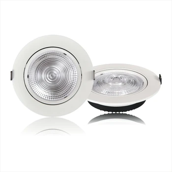 Høj kvalitet LED-ultra-tynd COB spotlight 5w7w10w20w30w40w indbygget 12v 24v loft lampe indendørs belysning
