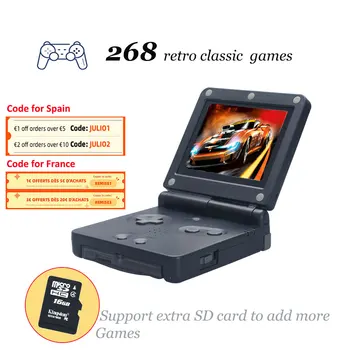 Retro Håndholdte Spillekonsol 32 Bit Spil Station Med 268 Spil Understøtter Download Af Video-Spil Konsol