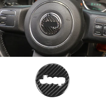 For Jeep Grand Cherokee 2011-2020 rattet Dekorative Klistermærker, Trim Bil Indvendigt Tilbehør Ægte Carbon Fiber Styling