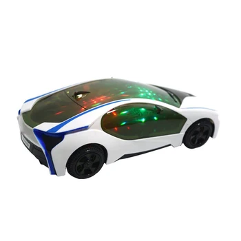 3D Elektrisk Universal Bil Toy LED Blinkende Lys, Musik, Sang Lyd Børn Børn Gave Toy Bil 112130