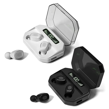 Bluetooth-5.0 Trådløse Stereo Øretelefoner med Opladning Tilfælde M8 Mini TWS Hovedtelefoner til Udendørs Behagelig Øretelefon Ornament 11247
