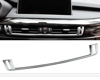 For BMW X5 F15 X6 F16 -19 Bil styling ABS Center Air Conditoning Vent Trim Mærkat Tilbehør 1stk