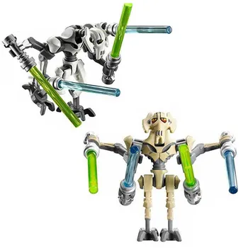 Mini Star Wars Byggeklodser General Grievous Dukke Tal Sikkert Vaskbar Model Legetøj Til Børn Gave 11381