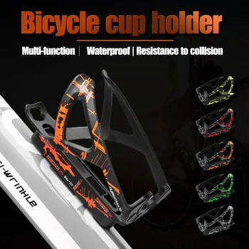 Cykel flaskeholder Plast Cykel Vand Cup flaskeholder Bure Rack Mountainbike Bure MTB Cykel Flasker Indehavere Stativer 115395