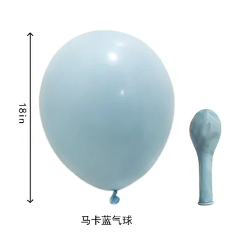 158Pcs/sæt Blå Hvid Blå Balloner Arch Moon Star Folie Helium Balloner Guirlande-til Baby Shower, Fødselsdag Part Indretning af Forbrugsstoffer 115630