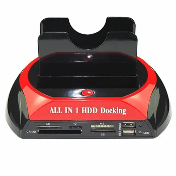 IDE SATA Dual Alle I En HDD Harddisk Docking Station Harddisk-Dock, der Passer Til 2,5 