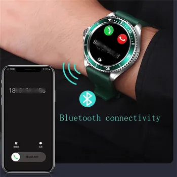 Z69 Smart Ur Multifunktionelle Sports Business Bluetooth Musik Blodtryk Puls Stål Bælte Smartwatchs