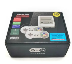 Super HD-Output SNES Retro Klassiske Håndholdt Video Game Spiller kan Gemme spil Konsol Indbygget 21 Spil Gamepad Dual