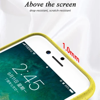 Til iPhone 8 Plus Tilfælde IPAKY Flydende Silikone Blød taske til iPhone 7 8 Shell Gel Stødsikkert Tilfælde Dække for iPhone SE 2020 Sag 11732