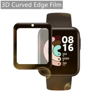 Nye 3D-Buet Kant Beskyttende Film Til Xiaomi Redmi Mi Se Lite HD Bløde Fuld Dækning Smartwatch LCD-Skærm Protektor Tilbehør 117625